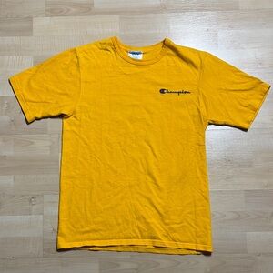 Champion Yellow Short Sleeve Tee